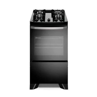Fogão 4 Bocas FE4GB Efficient Mesa Vidro Tripla Chama e PerfectCook Electrolux