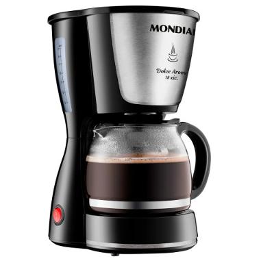 Cafeteira Dolce Arome Elétrica Preto/Inox 550W 18X Mondial