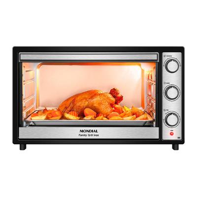 Forno Elétrico 60L Family Grill Inox Mondial 1800W/2000W FRN-60-BI