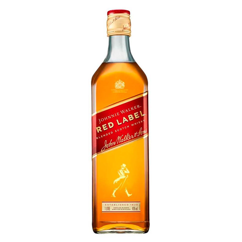 Whisky Johnnie Walker Red Label 1 Litro 6 Unidades - 2