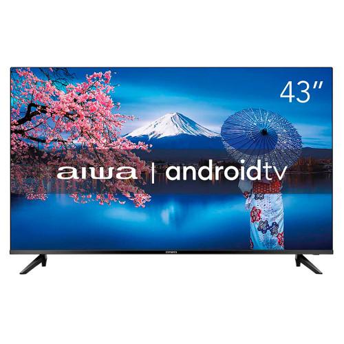 Smart TV D-LED 43 Pol AIWA Full HD Android Borda Ultrafina - 1