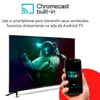 Smart TV D-LED 43 Pol AIWA Full HD Android Borda Ultrafina - 7