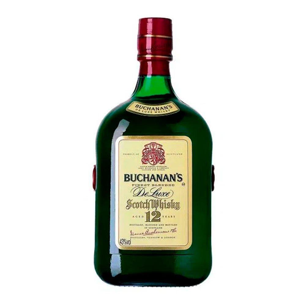 Whisky Escocês Buchanans 12 anos 1 Litro Caixa com 12 unidades - 2
