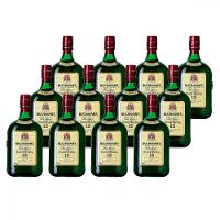 Whisky Escocês Buchanans 12 anos 1 Litro Caixa com 12 unidades - 1