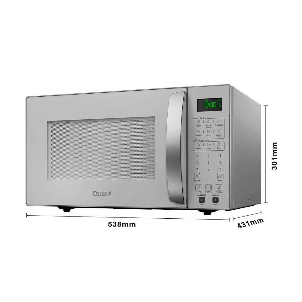 Micro-ondas Consul 32 Litros com Menu Fácil CMS46AB - 5
