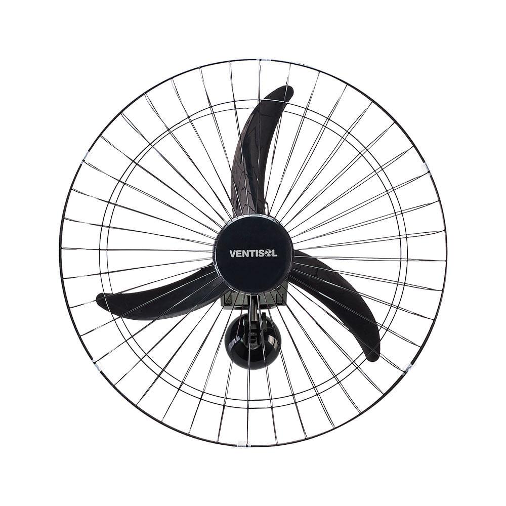 Ventilador de Parede Oscilante 60cm Ventisol New Preto 220V - 1