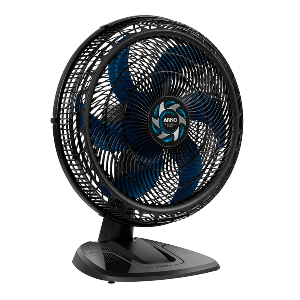 Ventilador de mesa Arno 50cm VB50 Xtreme Force Breezer Preto com Azul 220v - 2