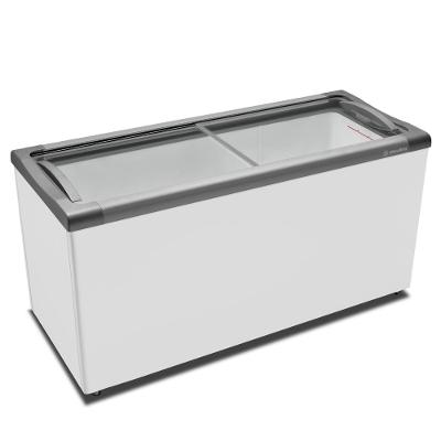 Freezer Horizontal Porta de Vidro 505 Litros Metalfrio NF55S Branco 127v