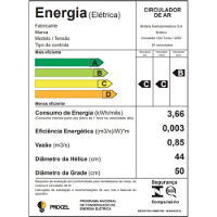 Circulador de Ar Britânia C50 Oscillation 220v - 1