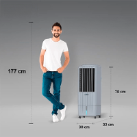 Climatizador Evaporativo Portátil 8 Litros Symphony Diet Branco 127v - 5