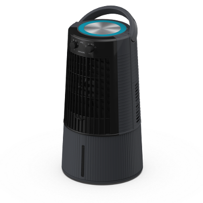 Climatizador Evaporativo Portátil 6 Litros Symphony Duet Gráfite 127v