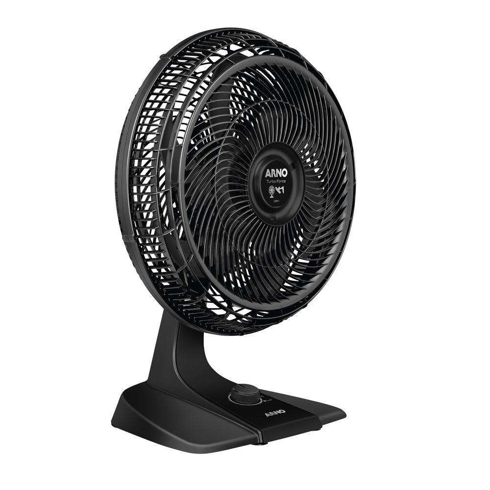 Ventilador de mesa 2 em 1 Arno 40cm VF42 Turbo Force Preto 220v - 5