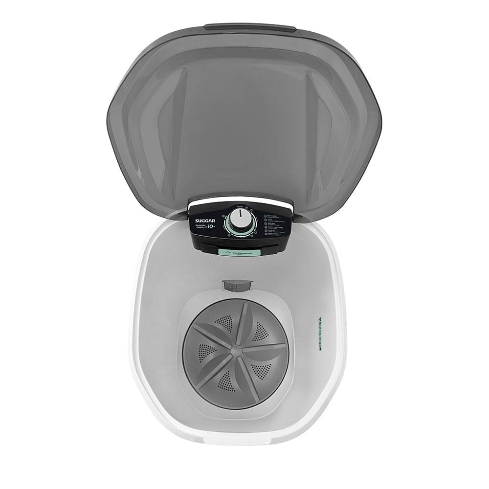 Lavadora Semi-Automática Lavamax Eco 10Kg Suggar LE1012BR Branca 220V - 4