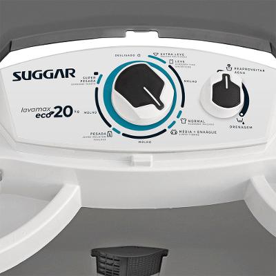 Lavadora Semi-Automática Lavamax Eco 20Kg Suggar LE2001BR Branca 127V