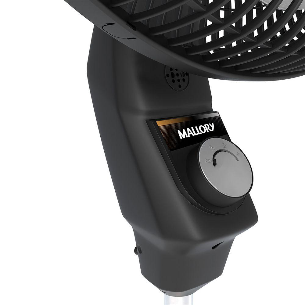 Ventilador de Coluna Mallory Éolo 40 Cm Preto e Grafite 220v - 7