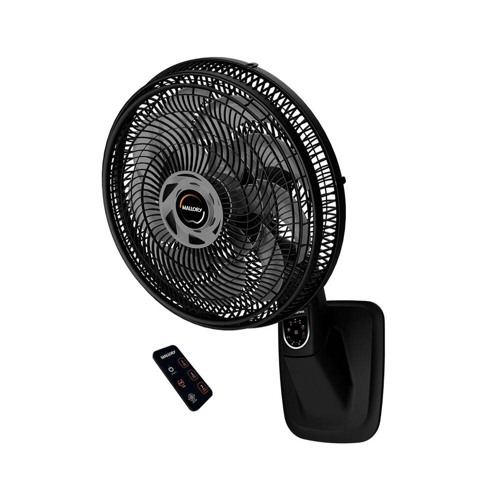 Ventilador de Parede com Controle Mallory 40Cm Smart Control Preto 127V - 3