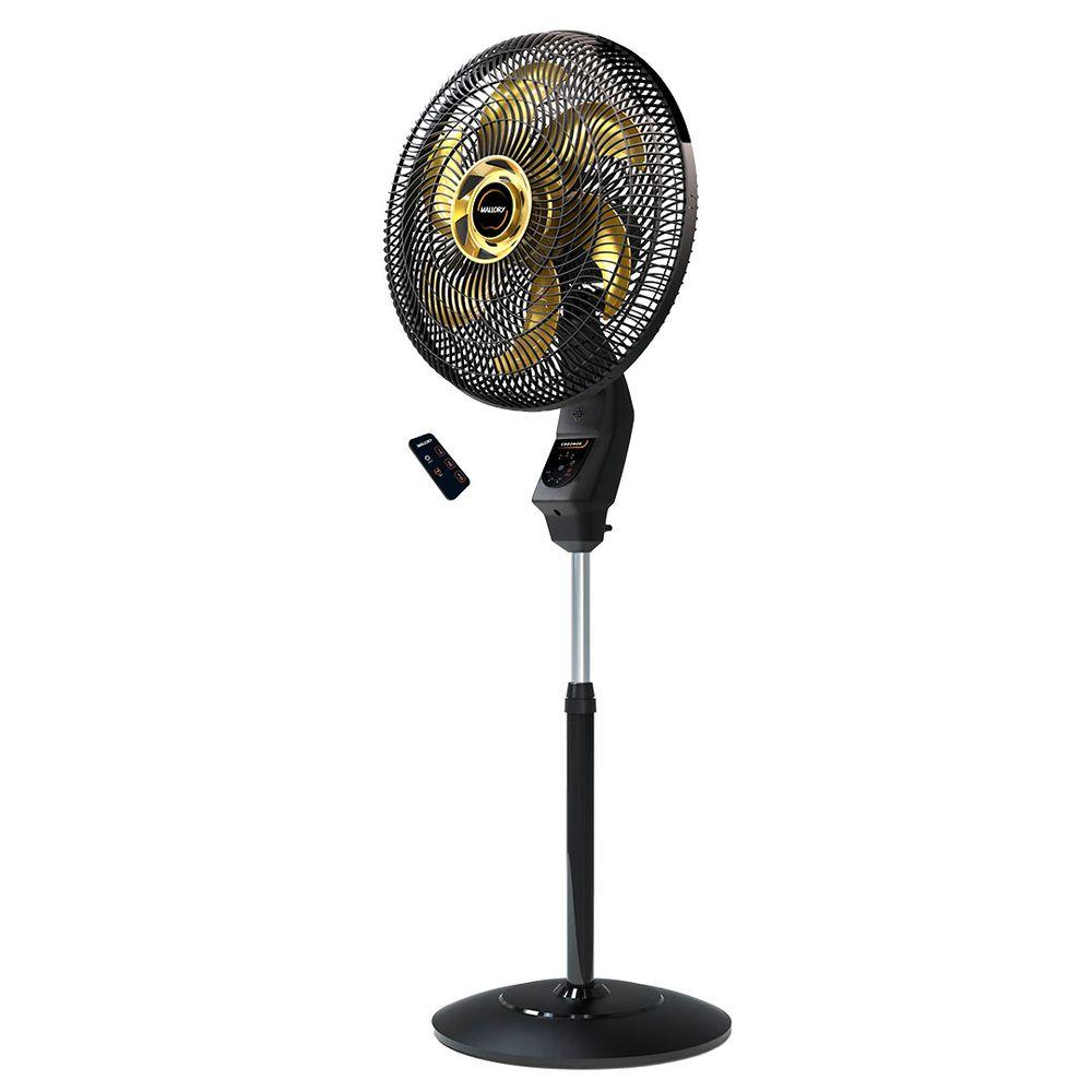 Ventilador de Coluna com Controle Mallory 40cm Chronos Preto e Dourado 220V - 2