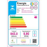 Ar Condicionado Split Hi Wall Midea Save Connect Black 24.000 Btus Quente e Frio 220v R-32 - 5