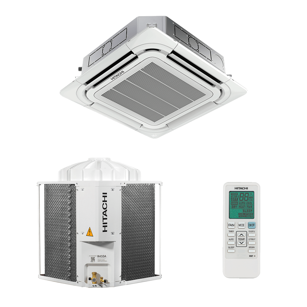 Ar Condicionado Split Cassete Air Core 500 Hitachi 4 Vias 55.000 Btus Frio 220v - 1