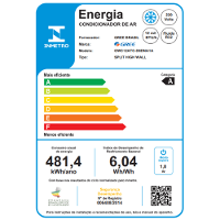 Ar Condicionado Split Hi Wall Gree G-Top Auto Inverter 12.000 Btus Frio 220v R-32 - 5