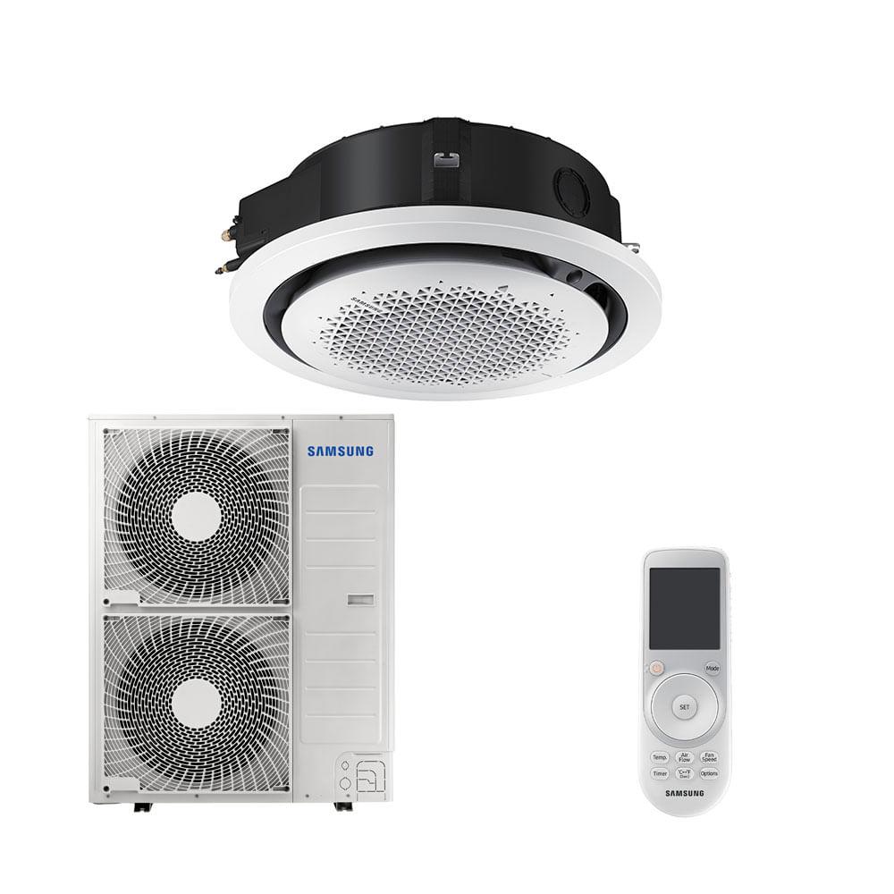Ar Condicionado Split Cassete Inverter Samsung 360º WindFree 53.000 Btus Quente e Frio 220v R-32 - 1