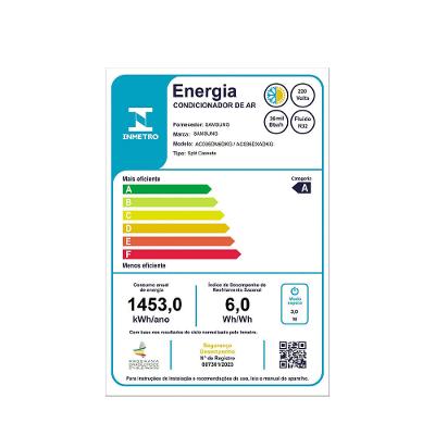 Ar Condicionado Split Cassete Inverter Samsung 360º WindFree 36.000 Btus Quente e Frio 220v R-32