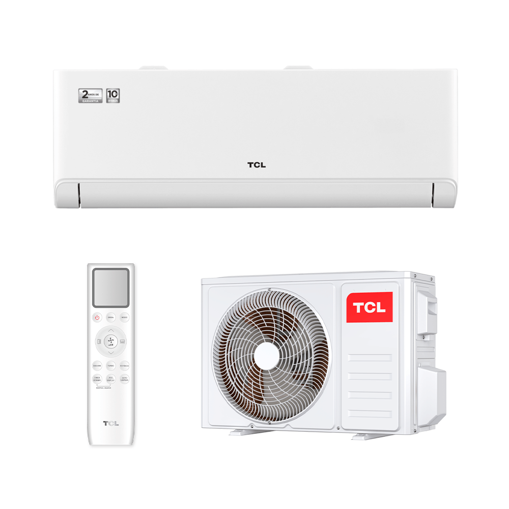 Ar Condicionado Split Hi Wall TCL T-Pro 2.0 Inverter 12.000 Btus Frio 220v R-32 - 1