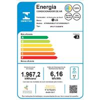 Ar Condicionado Split Cassete LG Inverter 4 Vias 50.000 Btus Quente e Frio 220V - 6