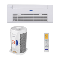 Ar Condicionado Split Cassete 1 Via Carrier Inverter Connect 24.000 Btus Quente e Frio 220v R-32 - 1