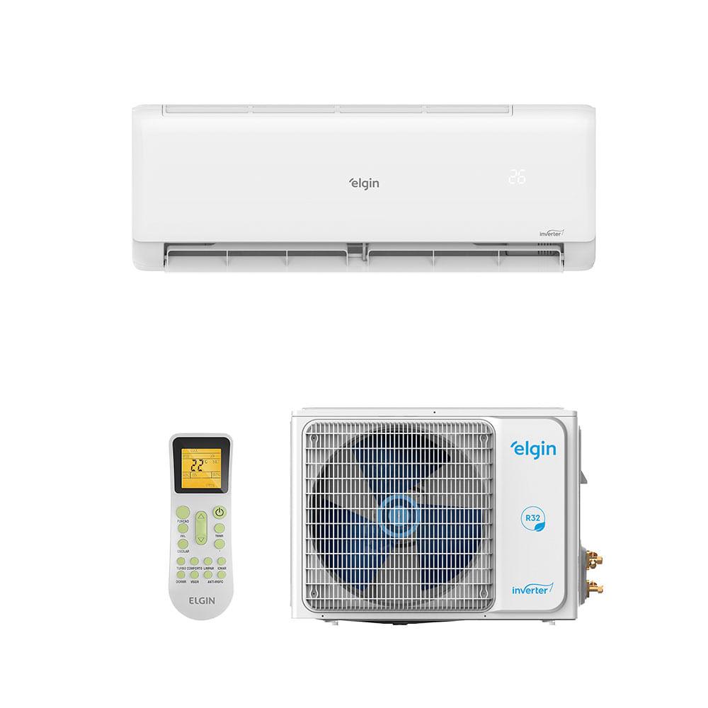 Ar Condicionado Split Hi Wall Eco II Inverter Connect Elgin 18.000 Btus Quente e Frio 220v R-32 - 1