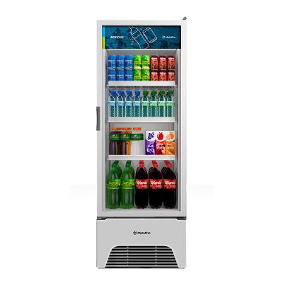 Expositor Vertical Porta de Vidro 403 Litros Metalfrio VB40AL Branco 127V