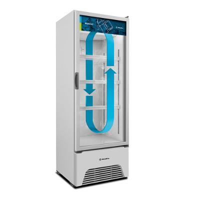 Expositor Vertical Porta de Vidro 403 Litros Metalfrio VB40AL Branco 127V