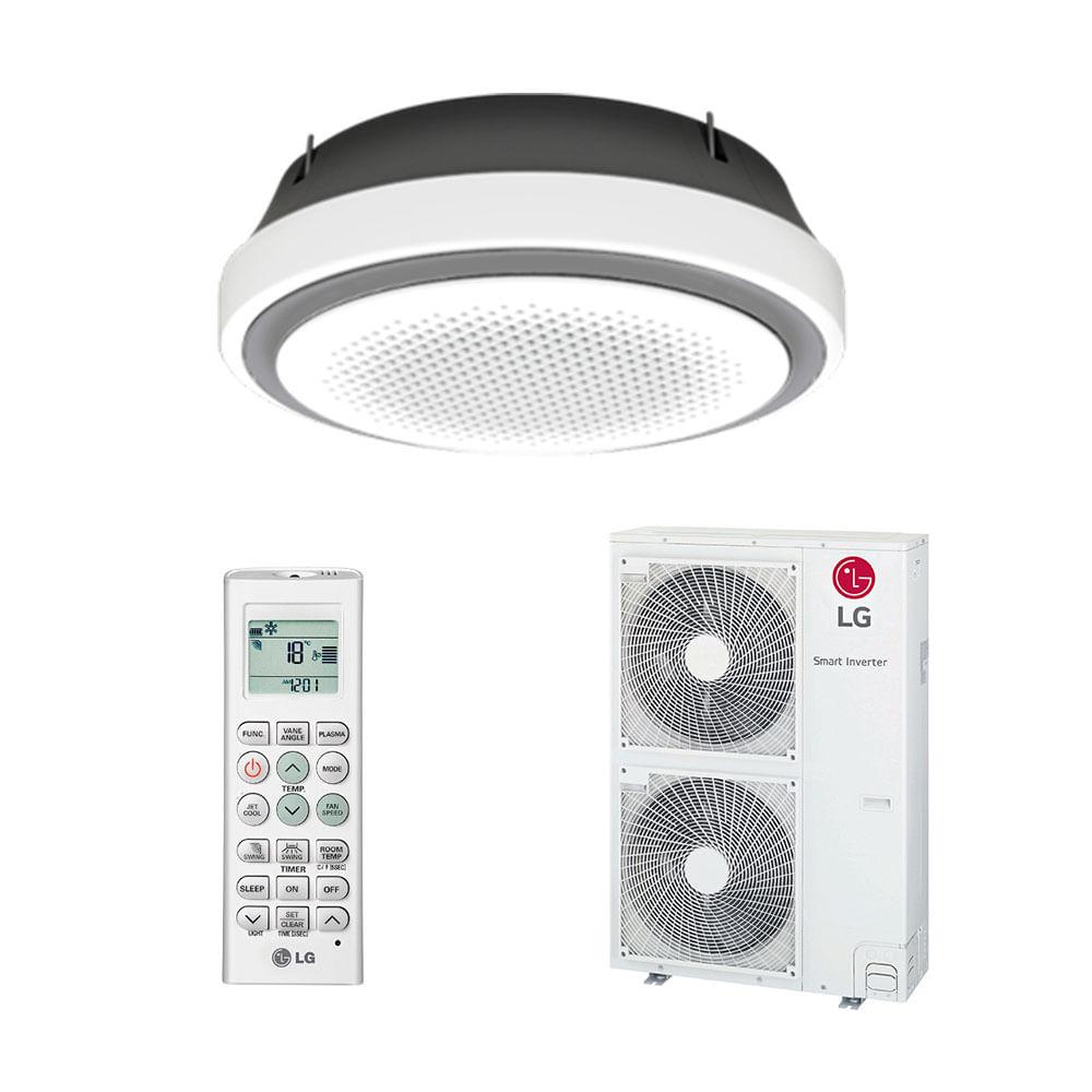 Ar Condicionado Split Cassete LG 360° Inverter 48.000 Btus Quente e Frio 220V R-410 - 1