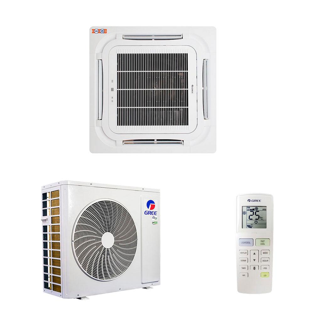 Ar condicionado Split Inverter Cassete Gree G-Prime Compact 24.000 Btus R32 Frio 220v - 1