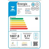 Ar condicionado Split Inverter Cassete Gree G-Prime Compact 24.000 Btus R32 Frio 220v - 5