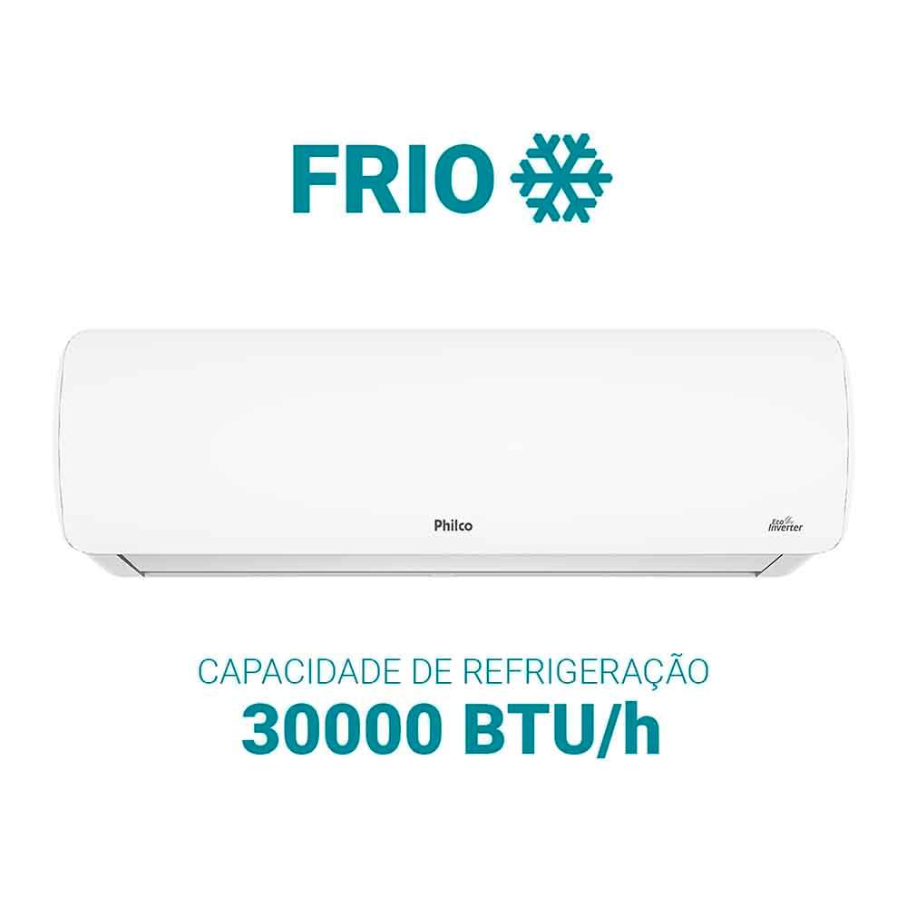 Ar Condicionado Split Hi Wall Eco Inverter Philco 30.000 Btus Frio 220v R-32 - 8