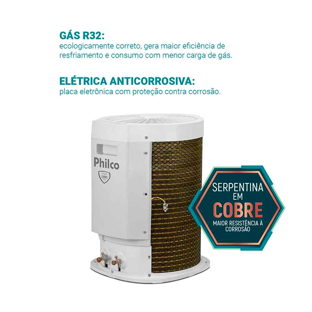Ar Condicionado Split Hi Wall Eco Inverter Philco 30.000 Btus Frio 220v R-32 - 10