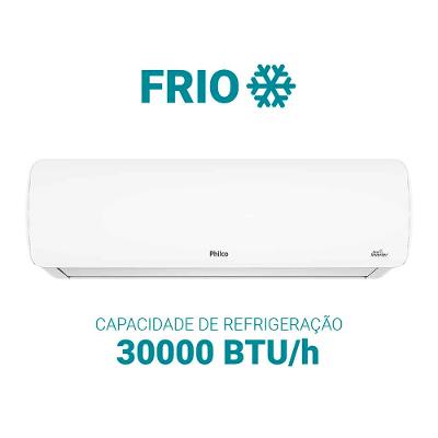 Ar Condicionado Split Hi Wall Eco Inverter Philco 30.000 Btus Frio 220v R-32