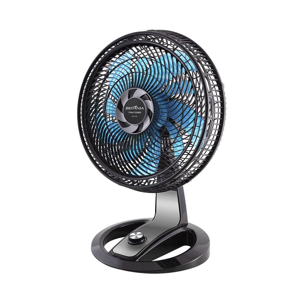 Ventilador 2 em 1 Mesa/Parede Britânia 40cm BVT491 Maxx Force Preto 220V - 2