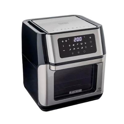 Fritadeira Air Fryer Black Decker 12 Litros AFO12G Preto E Inox 220v