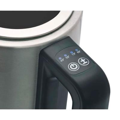 Chaleira Elétrica Programável Black Decker 1,7 Litros KEPG Inox 220v