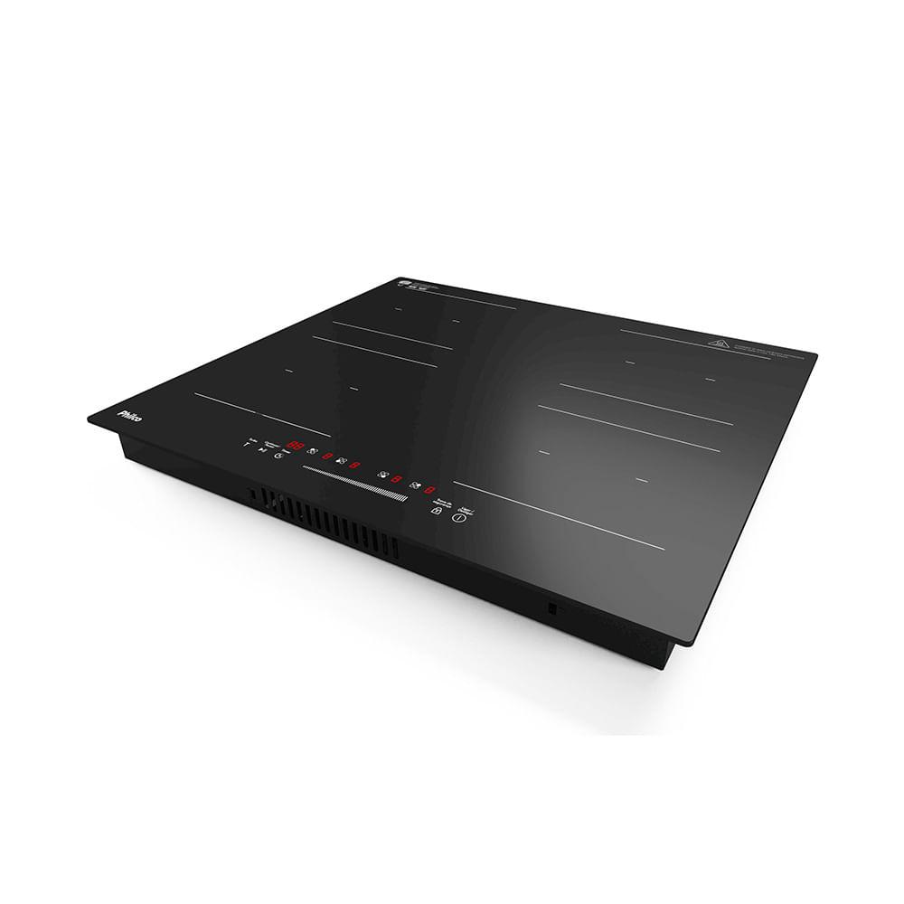 Cooktop De Indução Philco PCTQ1 4 Bocas Função Turbo Display Digital Painel Touch Preto 220v - 9