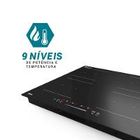Cooktop De Indução Philco PCTQ1 4 Bocas Função Turbo Display Digital Painel Touch Preto 220v - 7