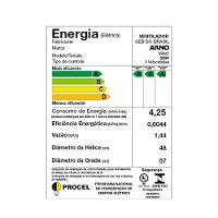 Ventilador de Coluna Arno 50cm VB52 X-Treme Force Breeze Preto e Azul Escuro 220V - 8