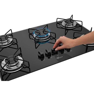 Cooktop 5 Bocas Fit Line Fischer Preto Bivolt
