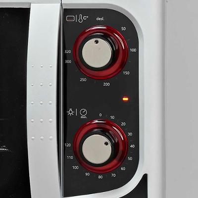 Forno Elétrico 44 Litros Fischer Gourmet Grill Bancada Branco 220v