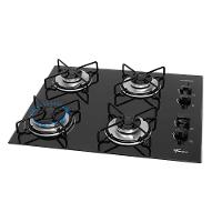 Cooktop 4 Bocas Fit Line Fischer Preto Bivolt