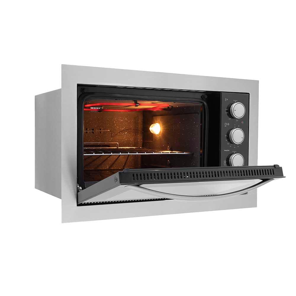 Forno Elétrico Fischer Fit Line Embutir 48 Litros Inox 220v - 2