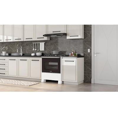 Depurador e Exaustor Slim 80cm Suggar DPS182PT Preto 220v