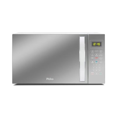 Micro-ondas Philco 28 Litros Limpa Fácil PMO30E 1100W Prata 220v